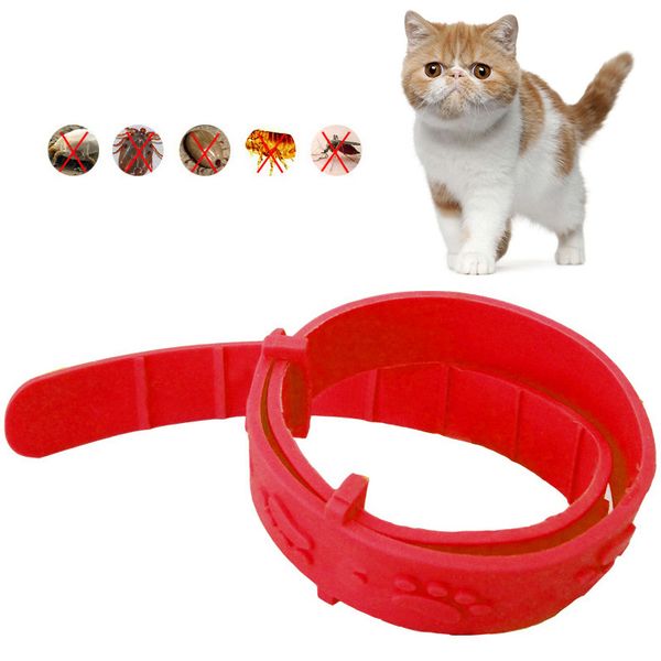 

1uds cat adjustable anti flea mite lice mosquito repellent effective collar accessories