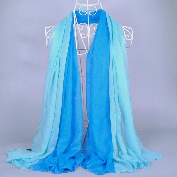 

5pcs/lot colourful ladies wrap classic scarves/scarf 18color fashion cotton shawls muslim hijab solid, Blue;gray