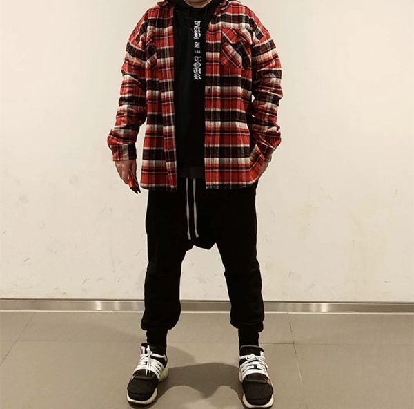 

2020 new designers shirts mens clothing denim collar plaid shirts shirt jacket jacket fashion casual long sleeve men shirt, White;black