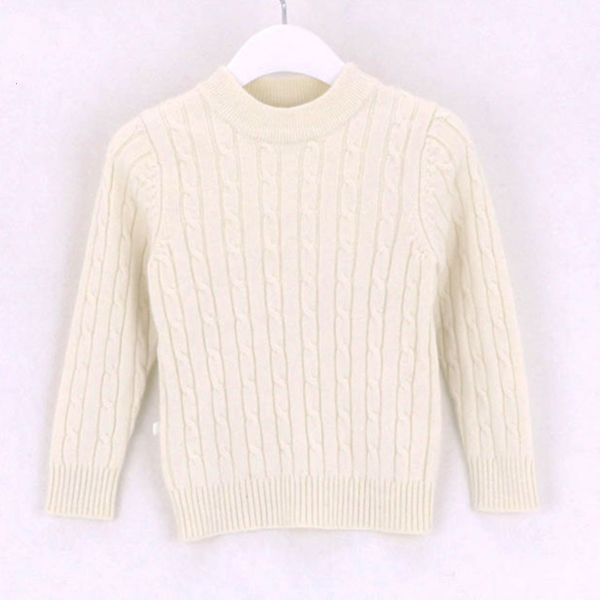 

special three ply thickened boys' and girls' blended cashmere sweater, Blue