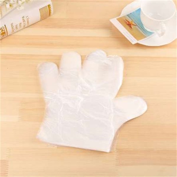 

home 100pcs quality disposable for food cleaning household pe film health gloves waterproof