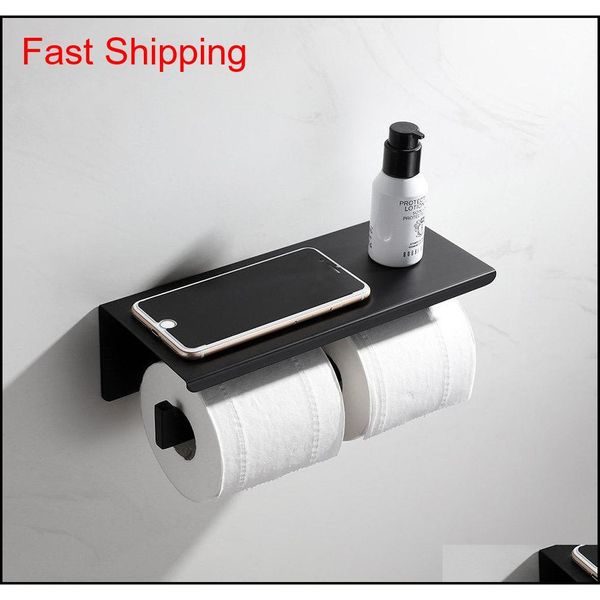 

square 2 rings toilet paper holder shelf design stainless steel rolled paper holder bathroom hardw qyldre bdenet