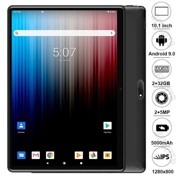 

tablet pc 2.5d glass 10 inch android dual sim 4g lte 5g wifi 2gb+32gb rom 9.0 octa-core 5mp bluetooth gps tablets 10.11