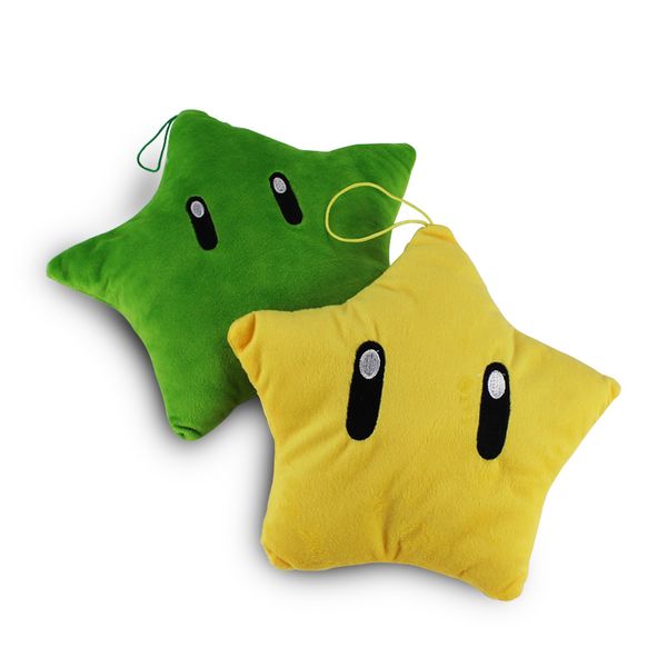 

super mario star плюшевые игрушки кукла подушка марио звезды мужчина плюшевые пять плюшевых кукол бесплатная доставка ems