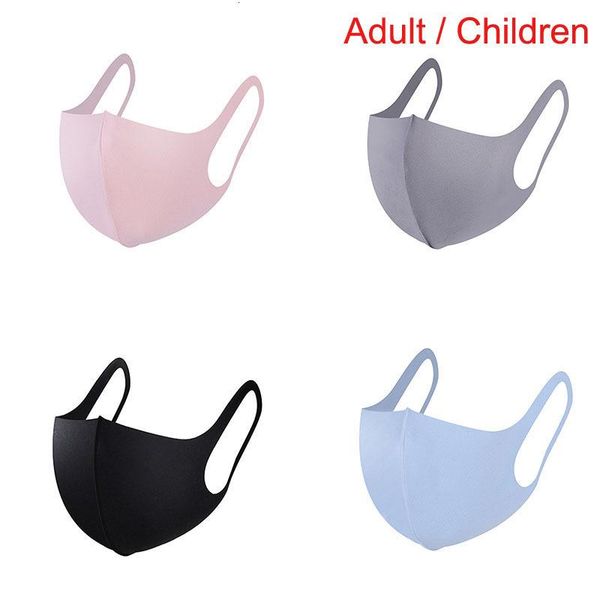 

breathable silk cotton shipping section masks thin ice children washable packing bag with dust face fashion emcph