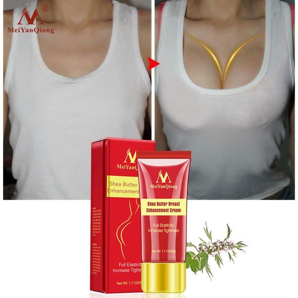 

1 pc 50g natural plant type shea chest cream cream bust enhance massage body treatments tslm2