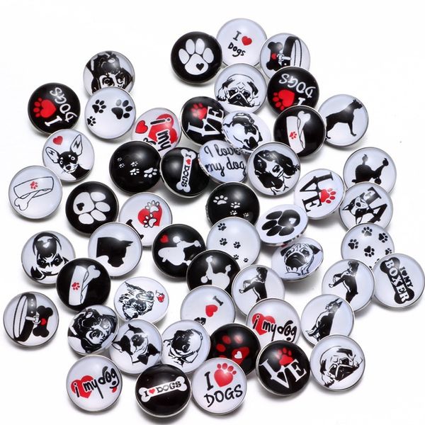 

necklace for designer button snap 18mm ginger glass rhinestone wholesale jewelry diy accessories leather charms bracelet