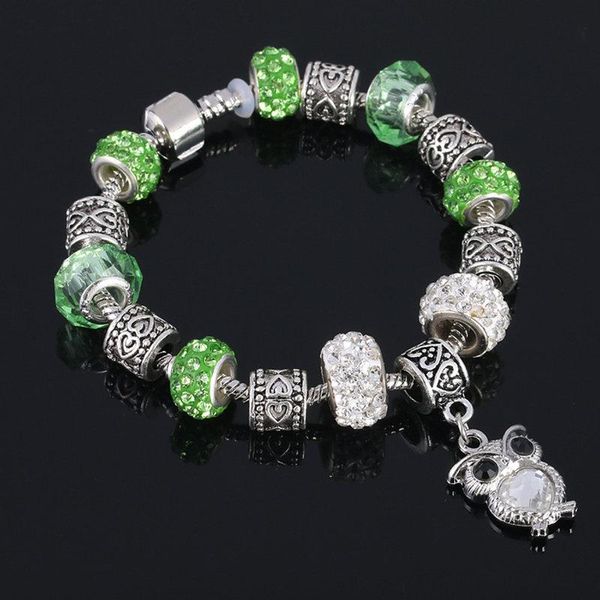 

sales of european style charm crystal pearl bracelet diy fashion women women's pan bracelets perles bracelet authentique bijoux wmtkdz