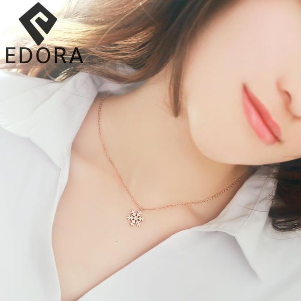 

jewelry classic for stainless designer steel snowflake pendant women 2020 statement necklace kn007-1 yxllzv