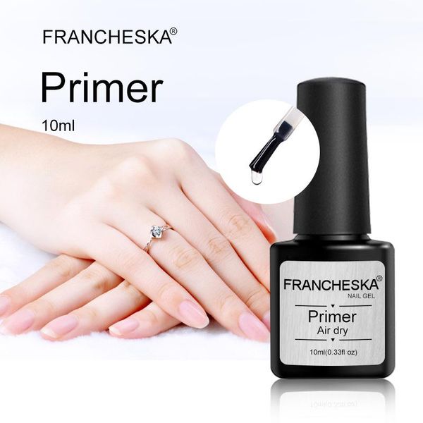 

nail gel 10ml art primer quick air dry beauty base and coat polish soak off varnish manicure tool tslm1, Red;pink