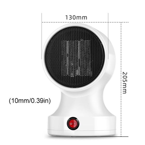 

deskelectric heater portable mini energy saving desk fan home office warmer