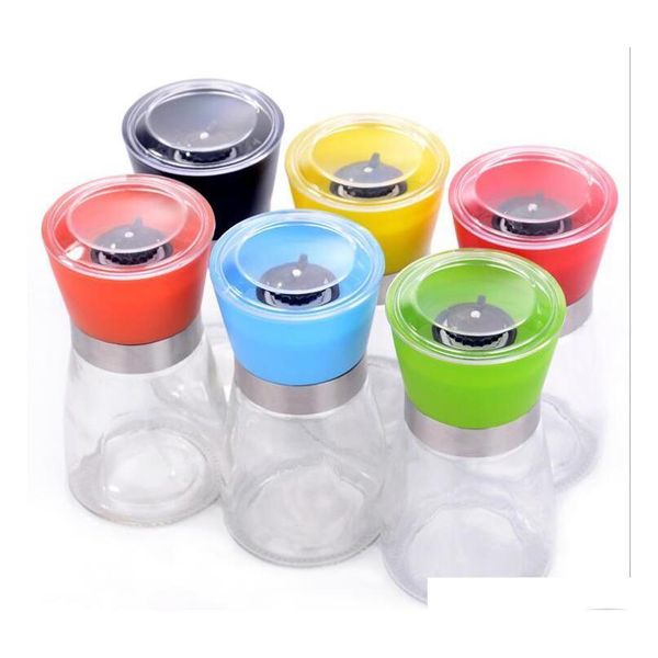 

glass salt pepper mill grinder spice sauce mill grind stick kitchenware kitchen tool cooking tools kitchen glass jllivv network2010