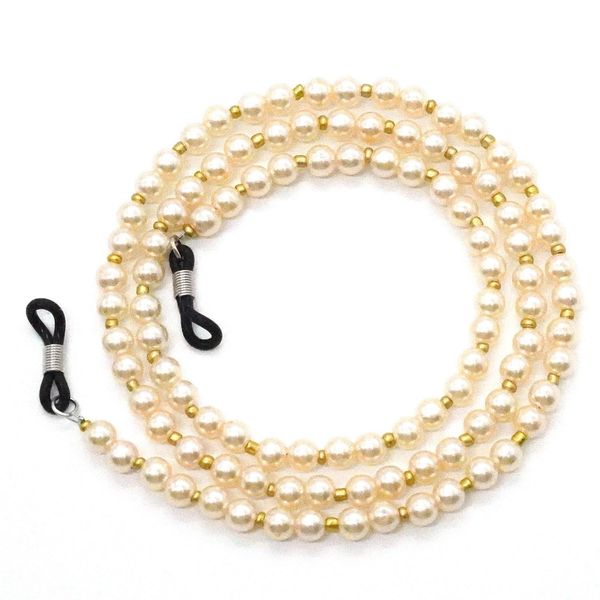 

women luxury delicate handmade pearl beaded sunglass eyeglasses reading glasses chain cord holder sunglasses accessories jewelry h bbyeoj