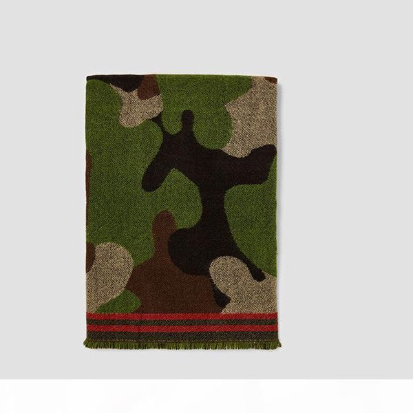

classic design camouflage leopard print imitation cashmere scarf autumn winter new thick and warm shawl headband wrap scarves scarf, Blue;gray
