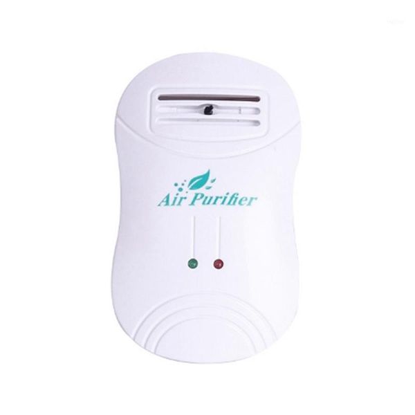 

2 mini ionizer air purifier for home negative ion generator remove formaldehyde smoke dust purification pm2.5 us plug1