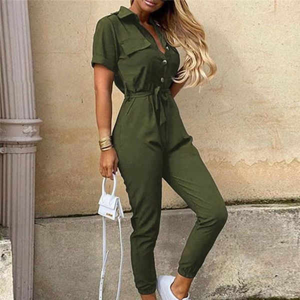 

streetwear white bodycon jumpsuit women overalls rompers 2021 short sleeve skinny summer womens jumpsuit, Black;white