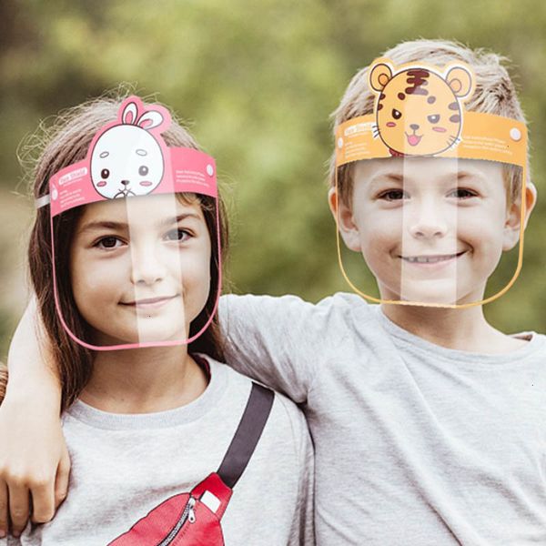 

pet party mask lovely kid cartoon transparent protective masks dustproof anti-fog full face shield anti dust windproof xhh9-3096 wdqm