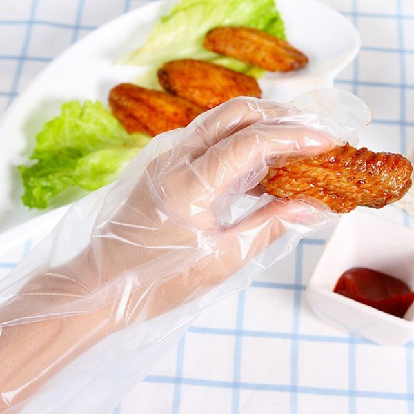 

gloves transparent cleaning disposable 20201031 pe