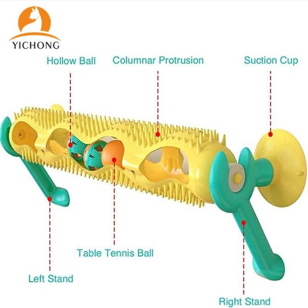 

cat toys yichong kitten funny turntable interactive pet supplies design puzzle toy track ball yh103