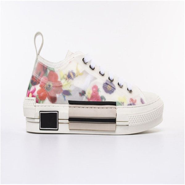 

flowers obliques tess luxury fashion designer platform sneakers men women vintage trainer athletic shoes sneakers b022