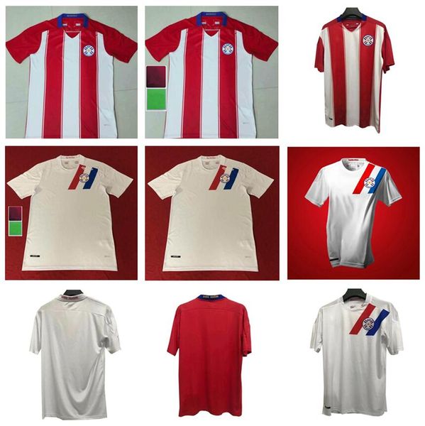 

2021 paraguay mens soccer jerseys new national team home red white away football shirt short sleeve uniforms camisetas de futebol, Black;yellow