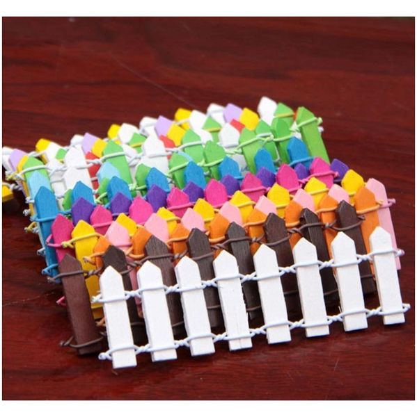 

handmade mini fence barrier wooden artificial bendable fences crafts miniature garden branches cake decoration moss bonsai fence bh2357