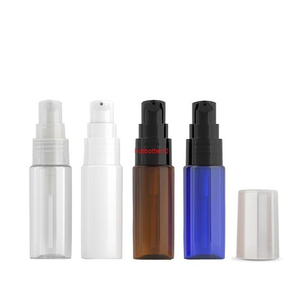 Contenitore cosmetico vuoto bianco da 20 ml con pompa per crema per lozione Bottiglie per trattamento per la cura della pelle da 20 g Impostazione del trucco da viaggio Pumpshipping