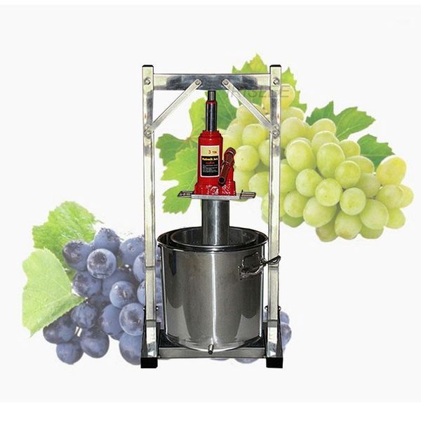 

36l capacity fruit juice cold press juicing machine stainless steel with 2t jack manual grape pulp juicer machine commercial1
