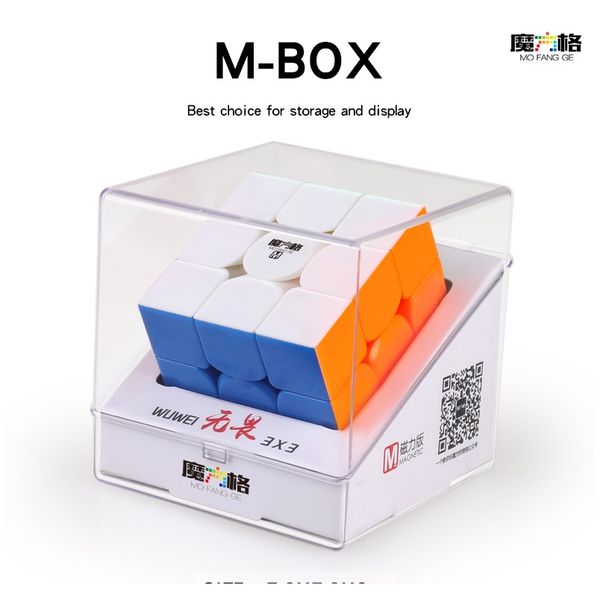 

qiyi mofangge wuwei m 3x3x3 magnetic magic speed qiyi cube professional stickerless magnets puzzle cubes qiyi wuwei 3x3 cube wmtjxs, Black;red