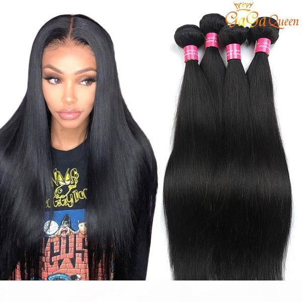 

unprocessed peruvian straight virgin hair weaves 4 bundles grade 8a peruvian straight human hair extensions peruvian hair weave bundles, Black