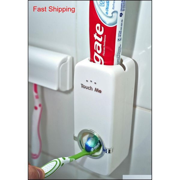 

matic toothpaste dispenser 5 toothbrush holder stand wall qylach toys2010