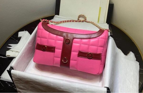 

luxury new handbag fashion mini single shoulder messenger wallet style ladies luxury used chain hand carry messenger portable24x15*6.5cm