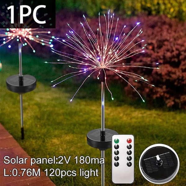 

fengrise 120 led light garden remote control solar lights waterproof lighting glow in the dark garden decoration for walkways jllbtq