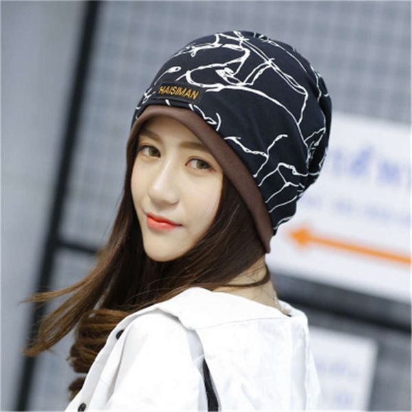 

outdoor autumn and warm female winter neckband sports male scarf magic headband windproof hat, Black;white