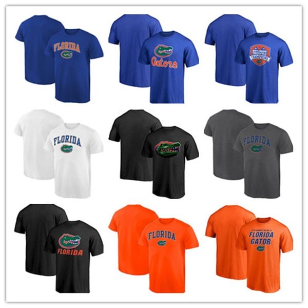 

florida gators midnight mascot neutral zone summer t-shirt short sleeve tee shirt round collar t shirt ing, Gray;blue