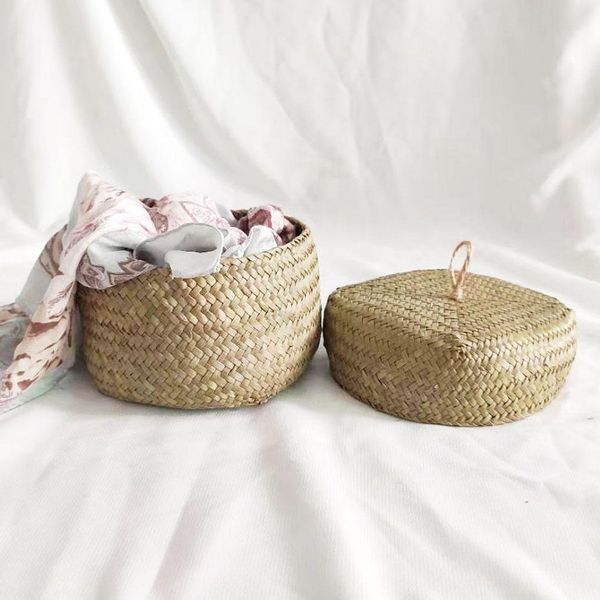 

шкаф для рабочего стола корзина для хранения с крышкой segras woven snuck пряжа маленькая игрушка организатор многоцелевой организации короб