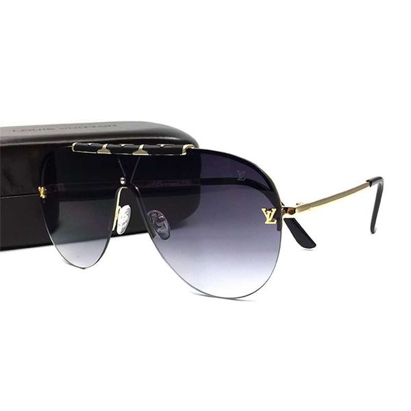 

sunglasses half frame women men, Black