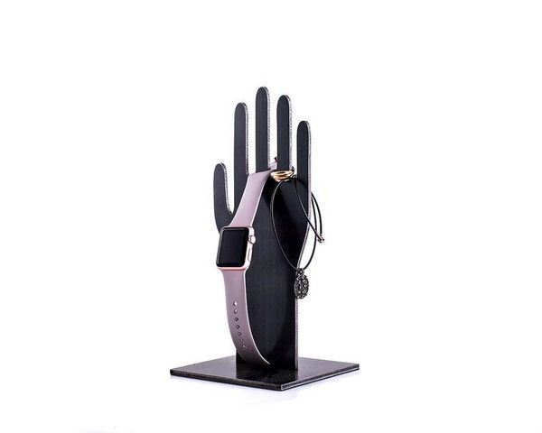 

hand jewelry display // ring stand // organiser storage for earrings bracelets / solid heavy iron holder laser cut / free