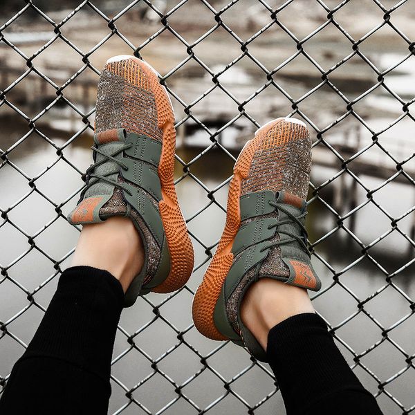 

male sweater marks roping-up outdoor casual light female zapatos shoes, Black;brown