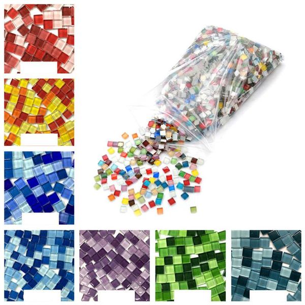 

300 шт. pack crystal стеклянная мозаика мозаика diy хобби плитка творчество художественные изделия materia handmade creative для дети мини м