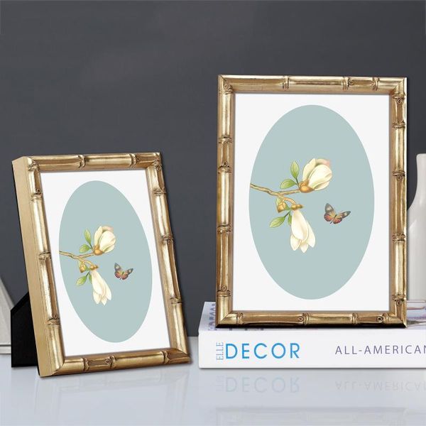 

frames 6/7/10 inch modern light luxury solid wood po frame living room rrnaments