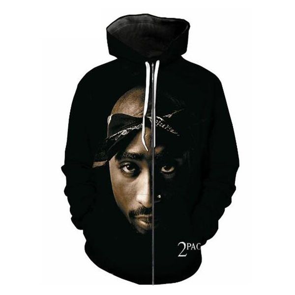 

accept dear customer design diy tupac 2pac 3d hoodies women men 3d print sublimation zipper hoodies hs0014