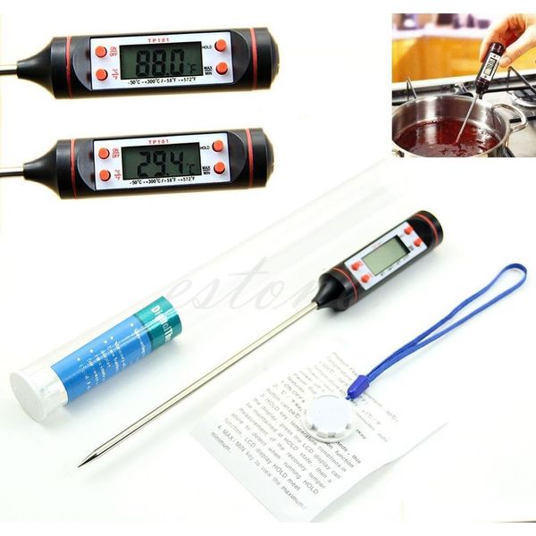 

digital cooking food probe meat kitchen bbq selectable thermometer na4wg