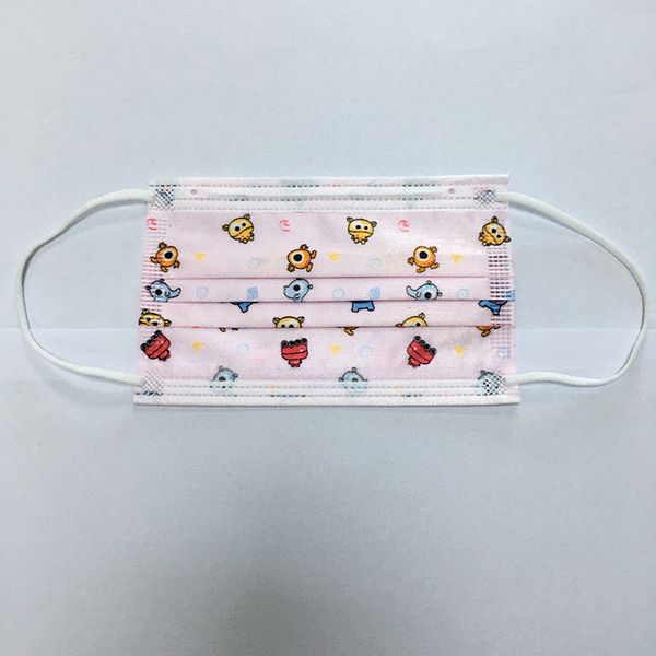 

factory price 11 design kids respirator disposable face masks with elastic ear loop 3 ply breathable for blocking dust a
