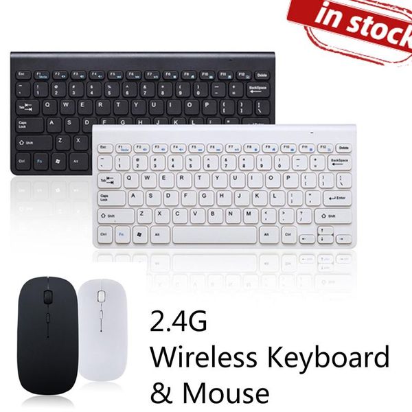

keyboards 2.4g wireless silent keyboard and mouse mini multimedia combo set for windows andriod tv box deskpc notebook