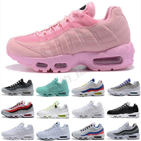 

2020 sports sneakers mens shoes classic tripel white black women shoes cushion authentic trainers size 5.5-12