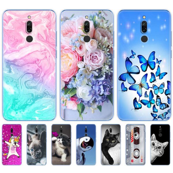 

4fes1silicon case for xiaomi cases full protection soft tpu back cover on redmi bumper hongmi 8 phone shell bag coque