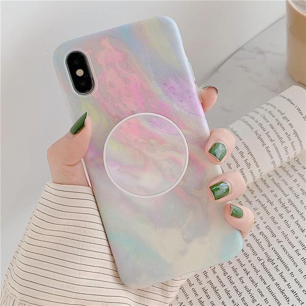 

flykylin cute pink marble чехол для iphone 11pro max xs хг x se 2 6s 7 8 plus задняя крышка мягкая силиконовая jllglw dhzlstore