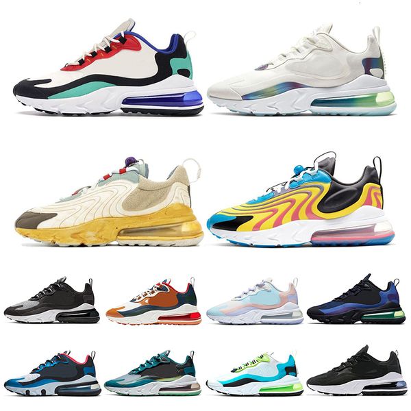 

classic react mens running shoes for womens bauhaus metalic gold triple black white dusk purple laser blue women sports sneakers size 36-45, White;red