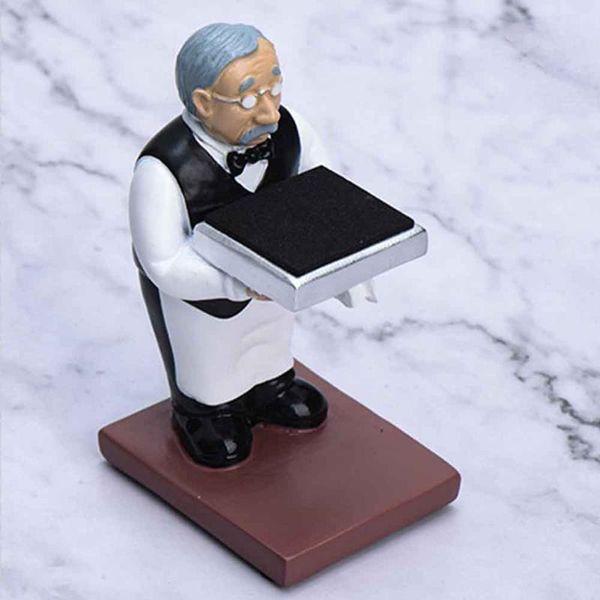 

старая домохозяйка подарок многофункциональные ювелирные изделия организатор астронавта формы часы дисплей стенд ожерелья дома украшения дер, Pink;blue